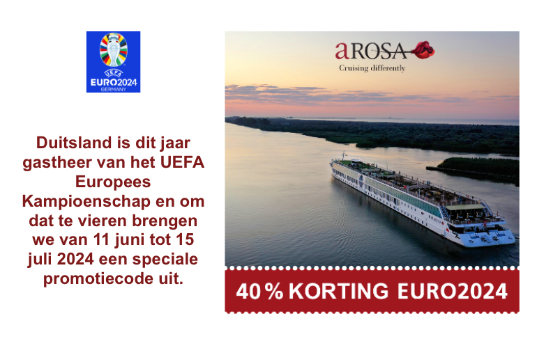 A-ROSA promotie EURO2024